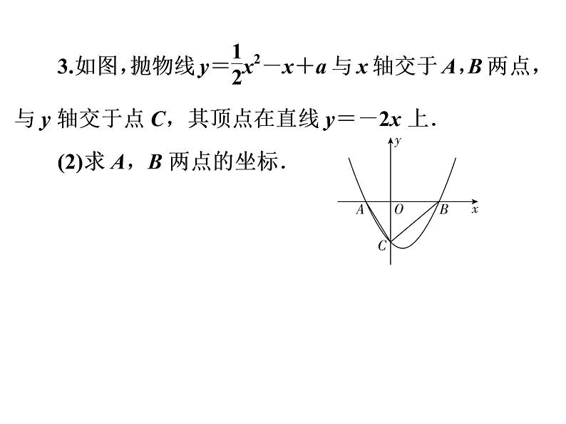 2022年人教版数学中考专题复习 课件 二次函数的综合运用05