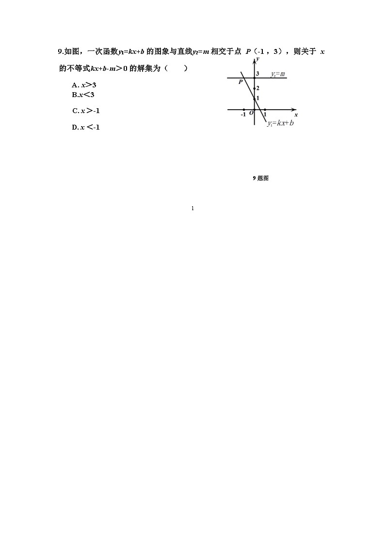 辽宁省沈阳市南昌中学2021-2022学年八年级下学期期中考试数学试卷(含答案)第2页