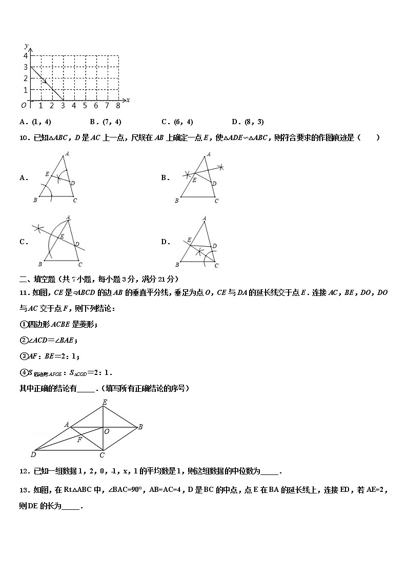 2022年河北省唐山市滦州市中考数学押题卷含解析03
