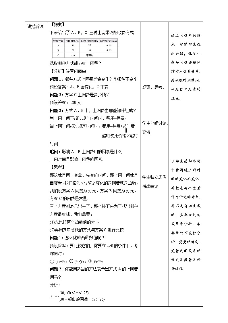 《19.3 课题学习 选择方案  第1课时》同步精品课件+教案02