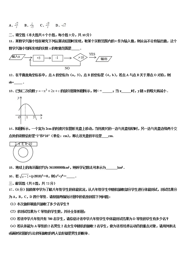 湖南省邵东县2021-2022学年初中数学毕业考试模拟冲刺卷含解析03
