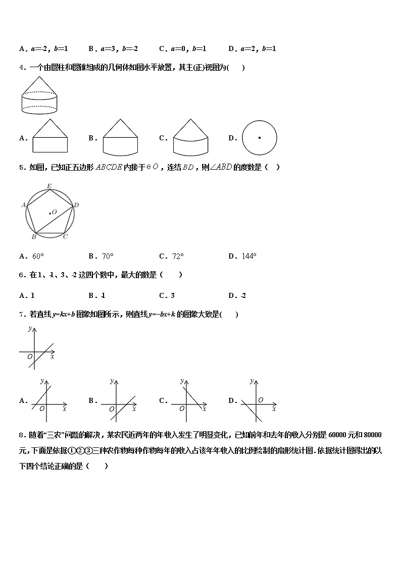 江苏南京市秦外、钟英2022年十校联考最后数学试题含解析第2页