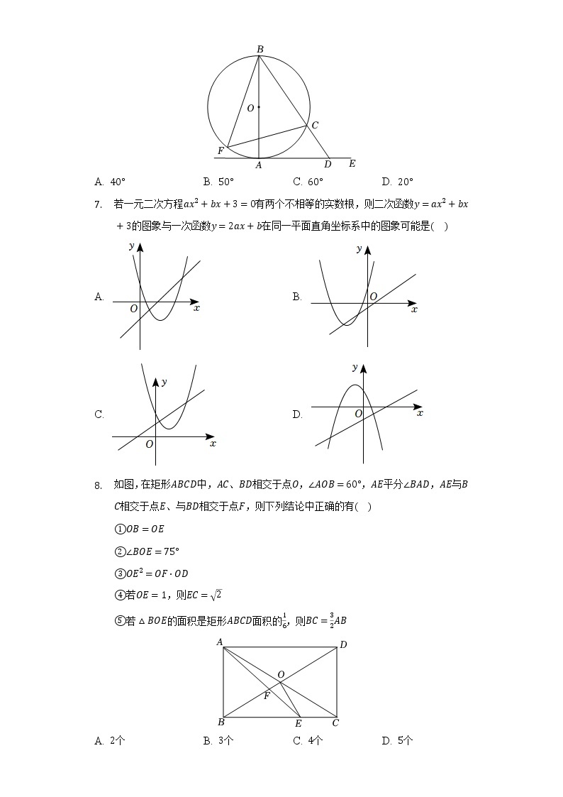 2022年山东省青岛市市北区中考数学一模试卷（含解析）02