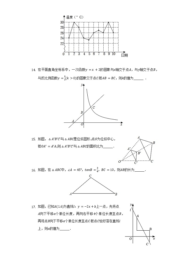 2022年江苏省苏州市吴中区、吴江区、相城区中考数学调研试卷(含解析)第3页
