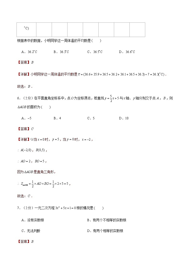 2022年沈阳中考数学模拟卷(解析版)第3页