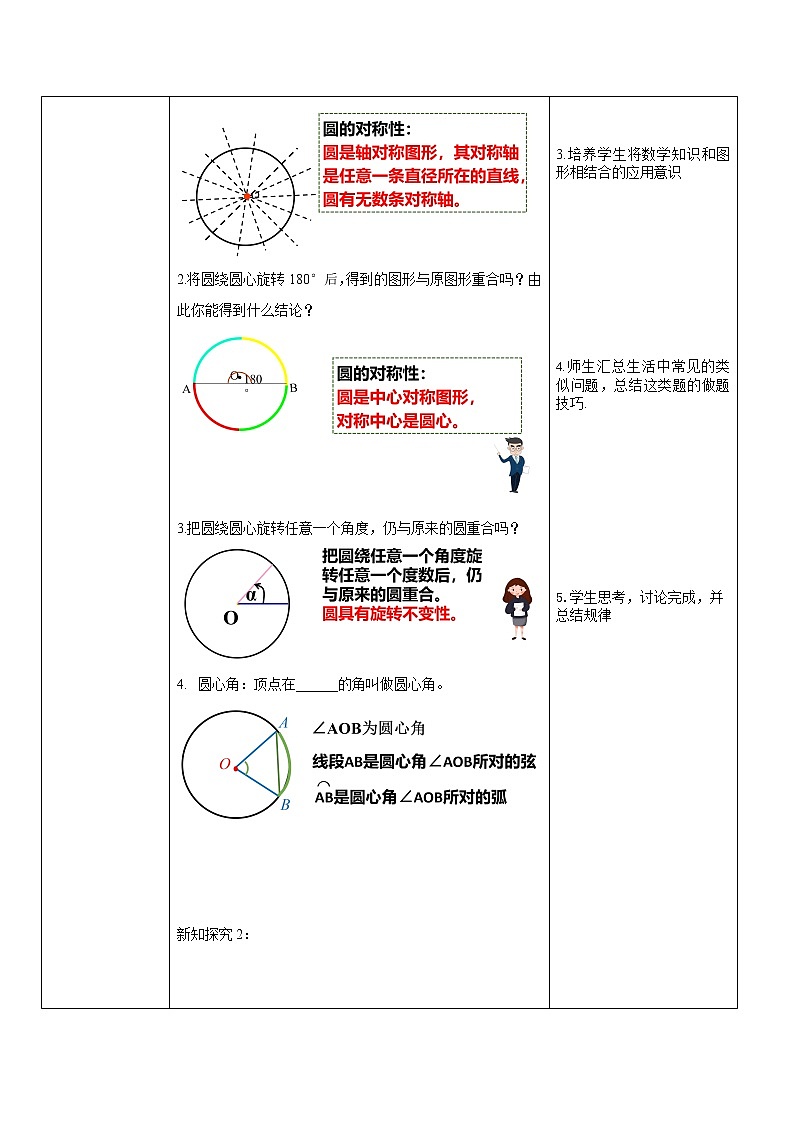 九年级上册 24.1.3《弧、弦、圆心角》课件+教案+练习02