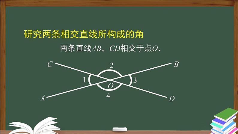 人教版数学七年级下册5.1.1相交线 课件第6页