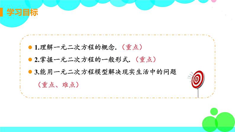 9年级数学江苏科技上册 1.1 一元二次方程 PPT课件+教案+練習03