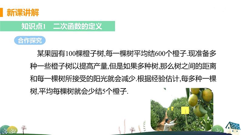 九年级数学浙教上册 1.1 二次函数 PPT课件+教案+練習05