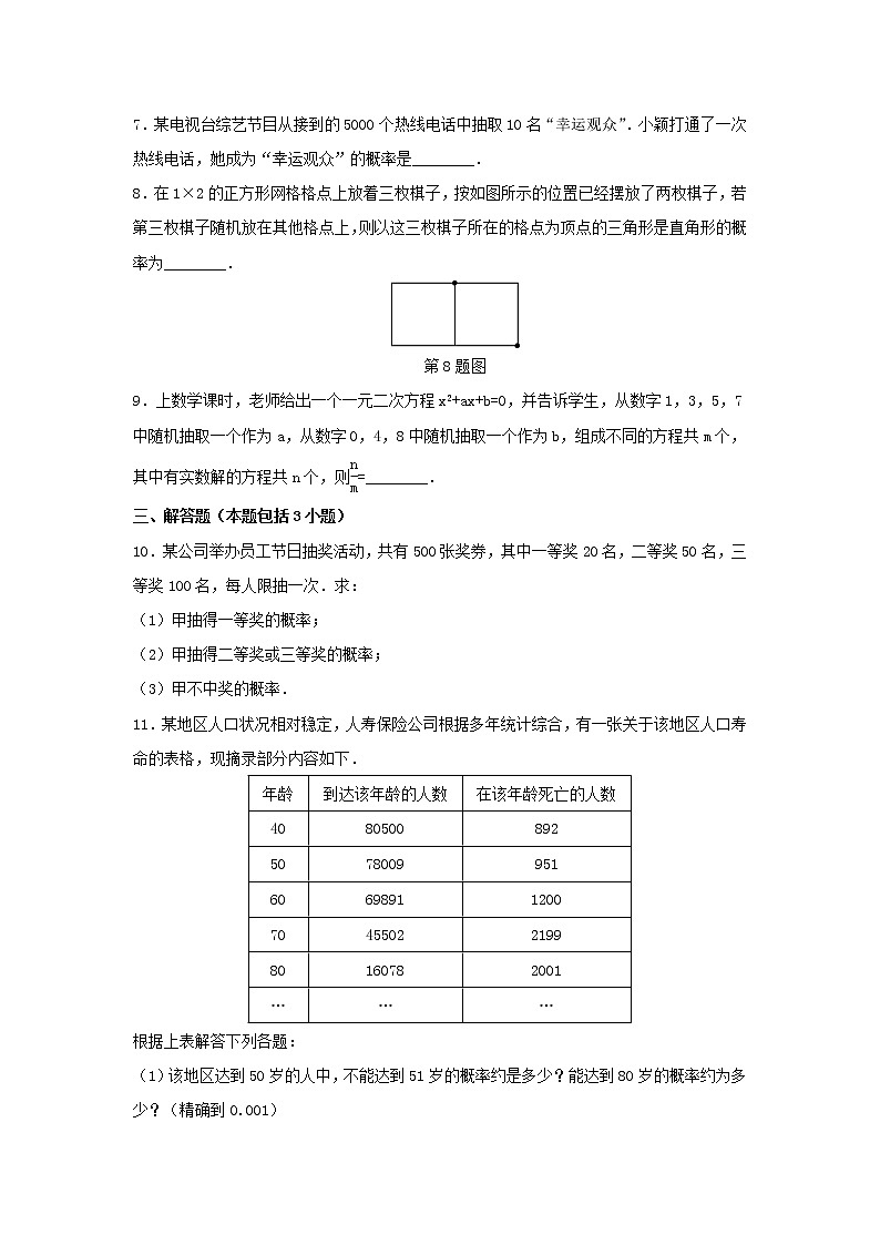 2.4 概率的简单应用第2页