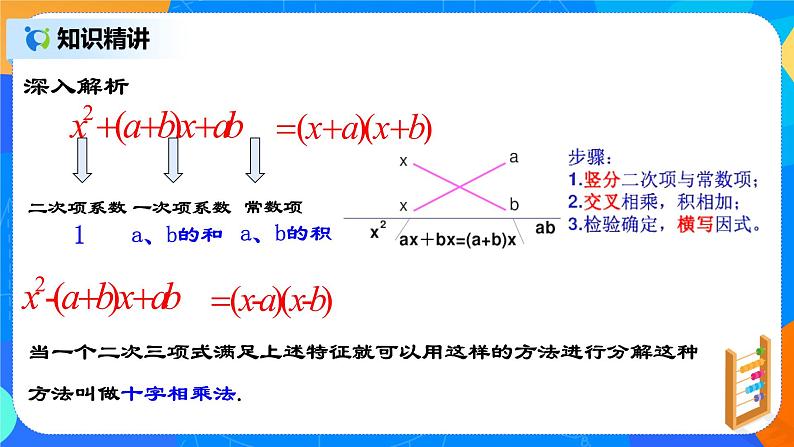 21.2.6 《一元二次方程的解法(五)十字相乘法》课件第7页