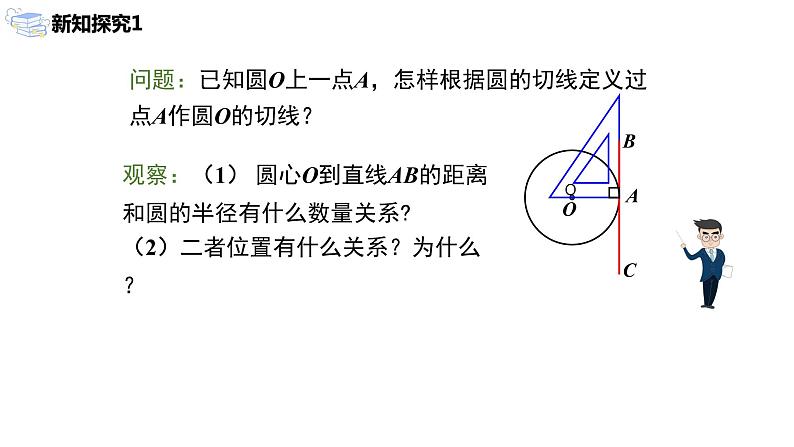 九年级上册 24.2.2.2《直线和圆的位置关系》课件+教案+练习05
