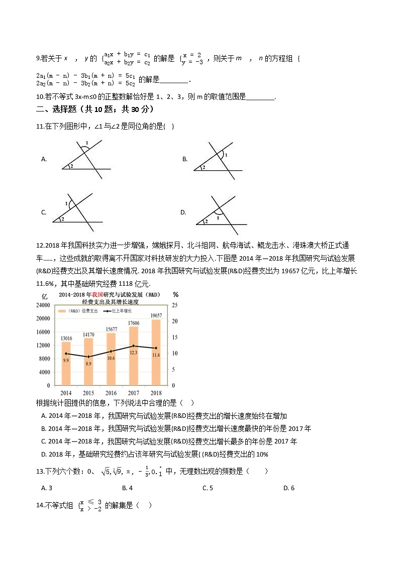 2022年人教版七年级数学下册期末押题卷(三)(原卷+解析)02