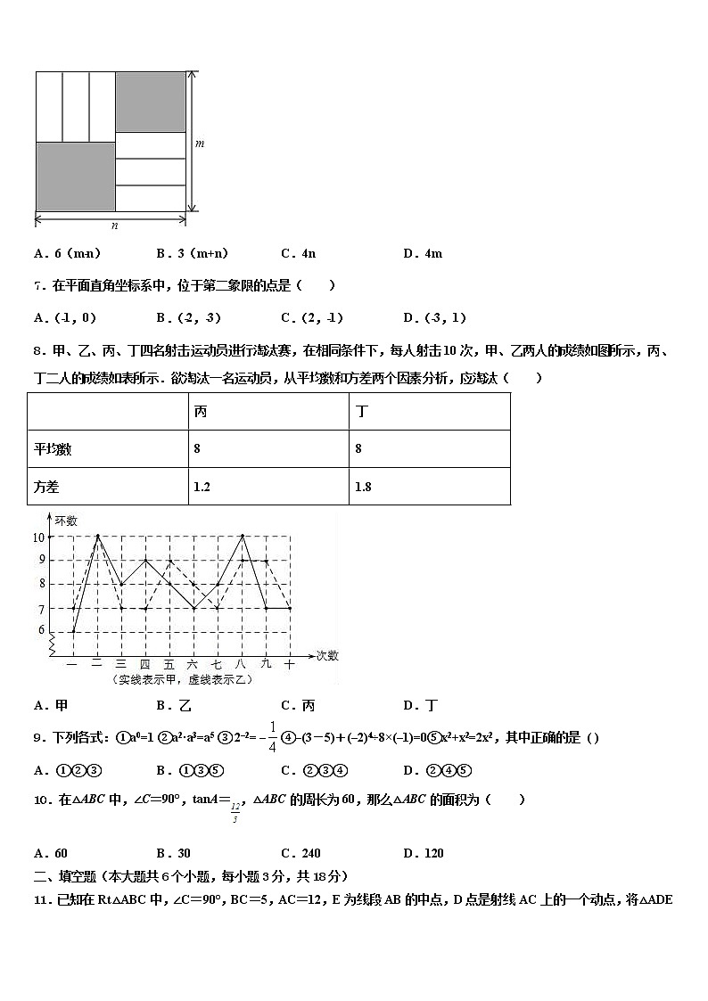 2021-2022学年湖北省团风县中考数学模拟预测试卷含解析第2页