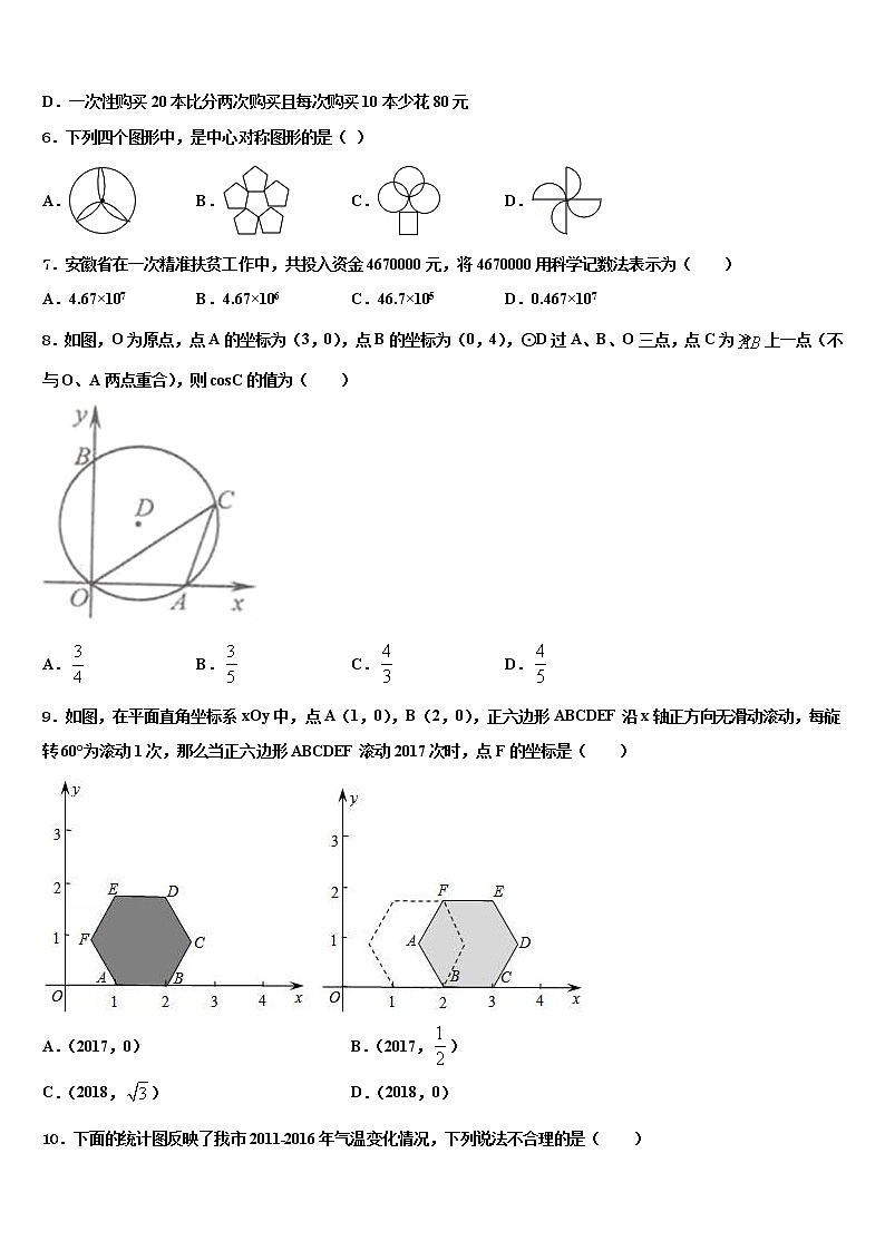 2021-2022学年江苏省南通市崇川区达标名校中考数学模试卷含解析第2页