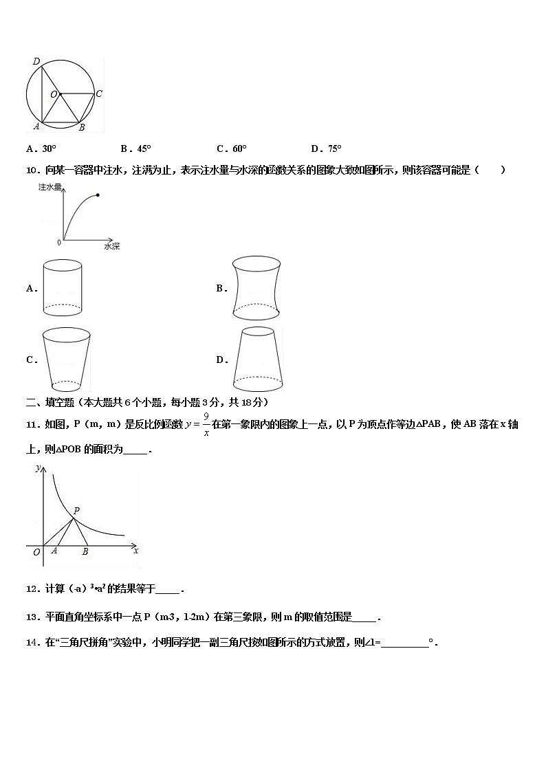 2021-2022学年江苏省南京市金陵汇文中学中考数学适应性模拟试题含解析03