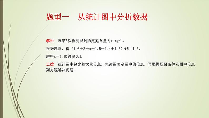 2022-2023学年鲁教版(五四制)数学八年级上册 第三章 3.3从统计图分析数据的集中趋势 课件08