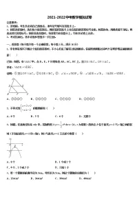 2022届湖南省株洲市醴陵市中考联考数学试卷含解析
