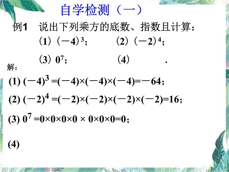 人教版 七年级数学上册 有理数的乘方PPT第6页
