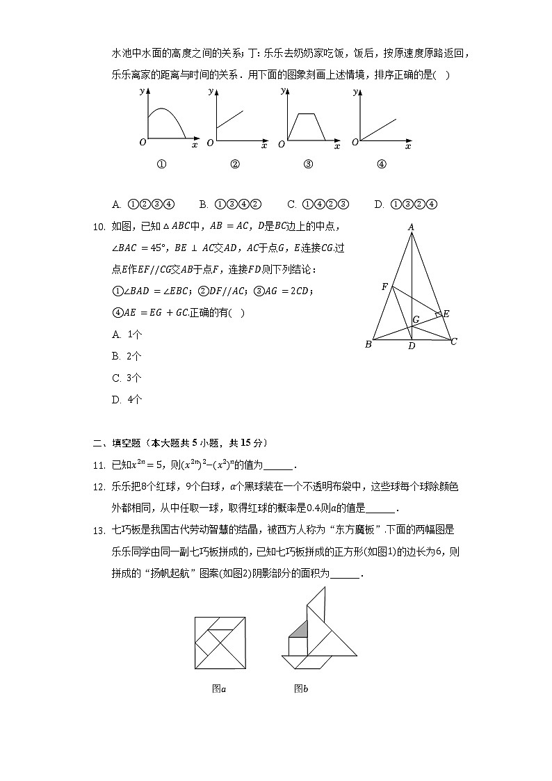 2021-2022学年河南省郑州市金水区七年级(下)期末数学试卷(含解析)第3页