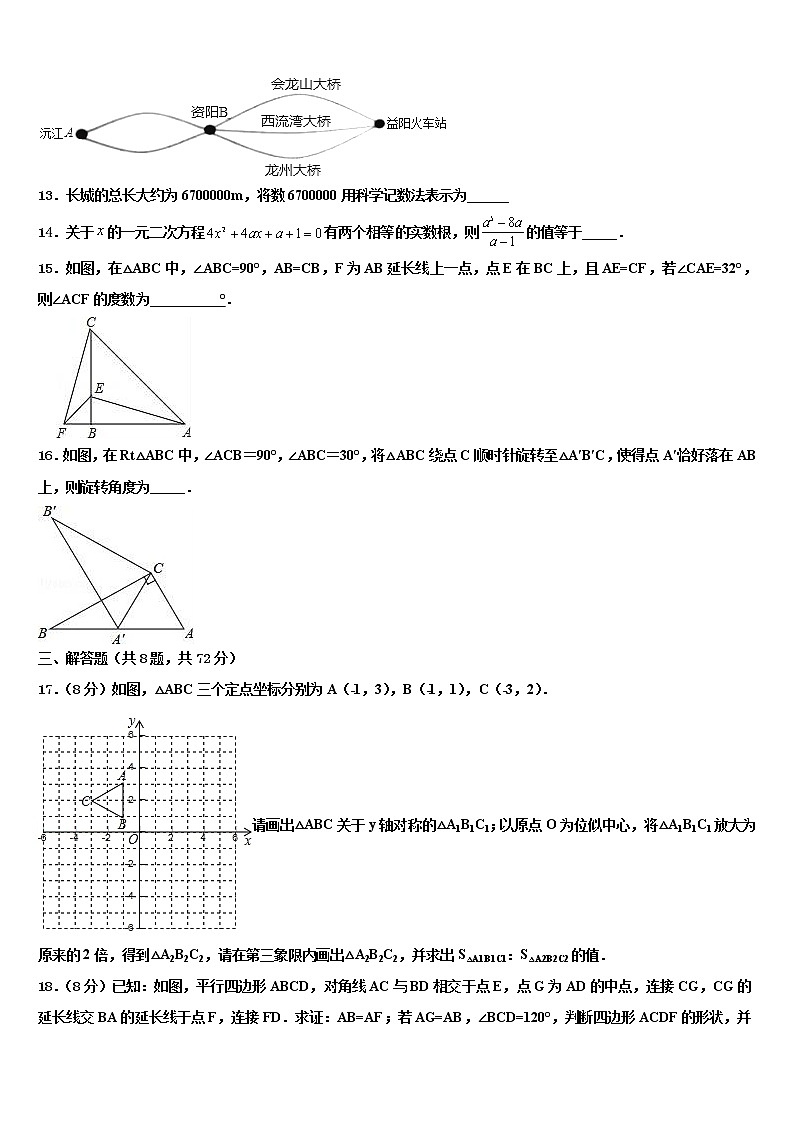 2022年广西柳州市柳南区达标名校毕业升学考试模拟卷数学卷含解析03