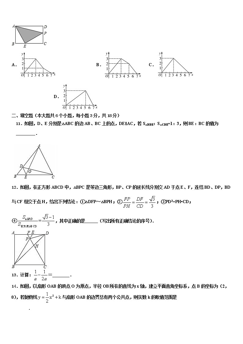 2022年广西钦州市钦南区中考二模数学试题含解析03