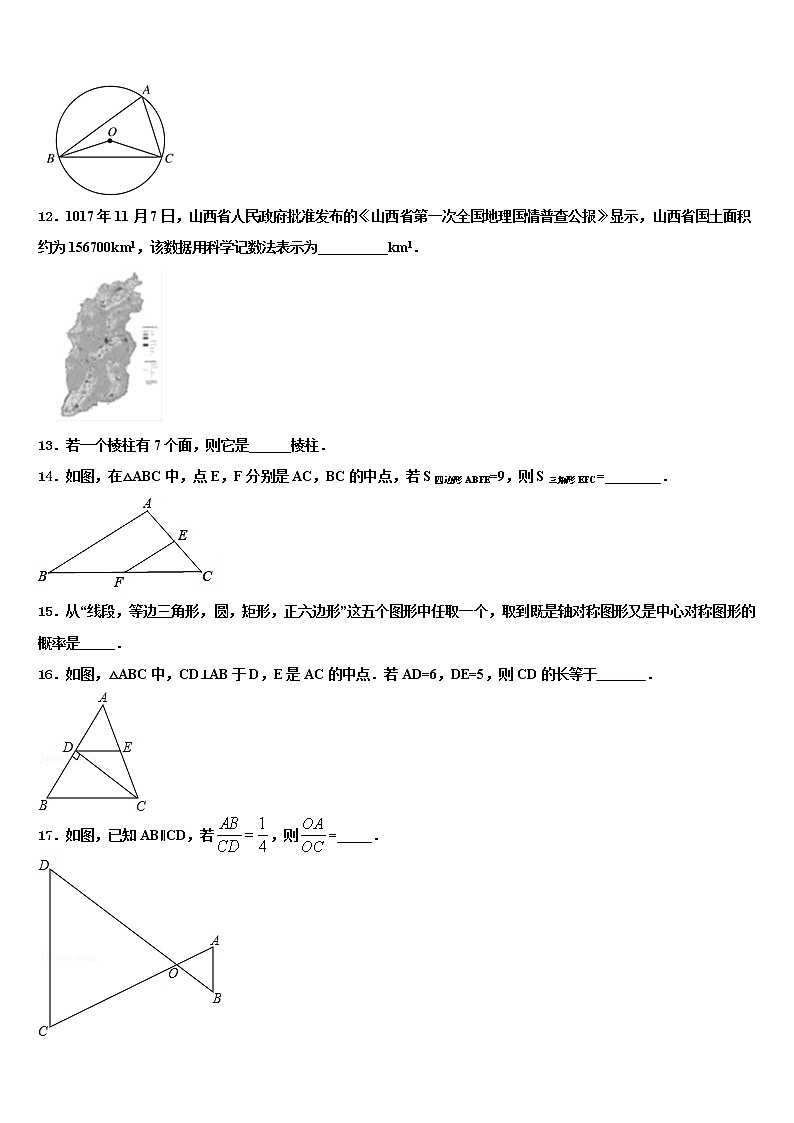 2022年吉林省吉林市吉化九中学中考数学最后冲刺模拟试卷含解析第3页