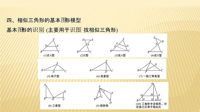 2022年广西桂林中考数学复习课件:第25讲 相似形第4页