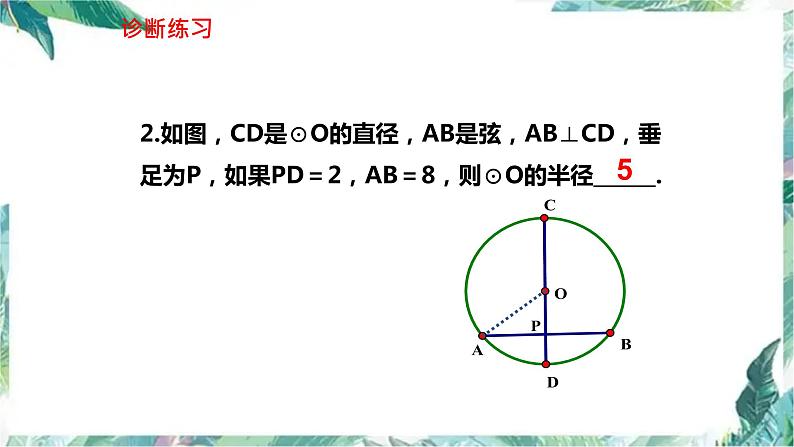 人教版九年级数学上册 《圆》单元复习(一) 课件第4页