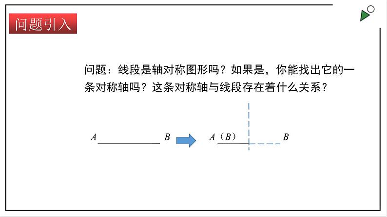 苏科版八上数学2.4《线段、角的轴对称性》第1课时 课件+同步练习02