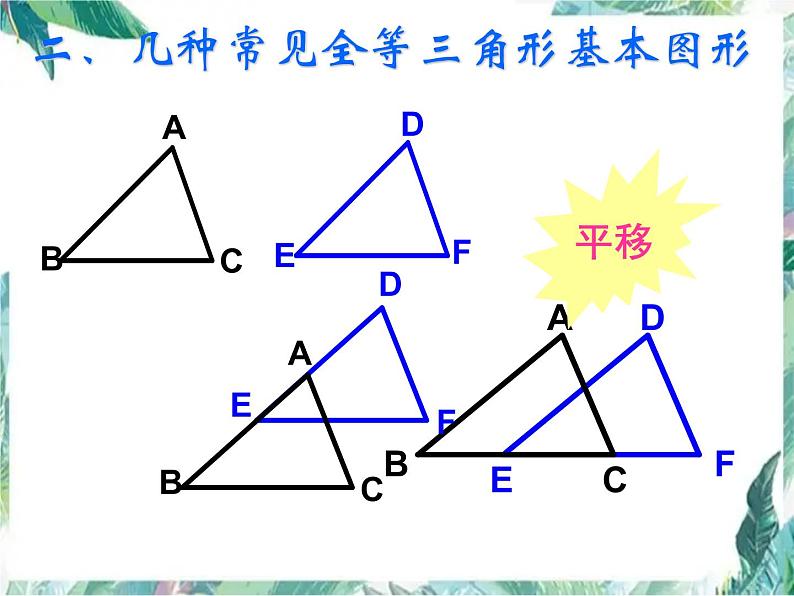人教版八年级上册课件: 全等三角形复习 (共32张PPT)03