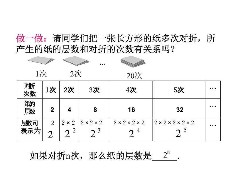 沪科版数学七年级上册课件1.6 有理数的乘方(第1课时)第4页