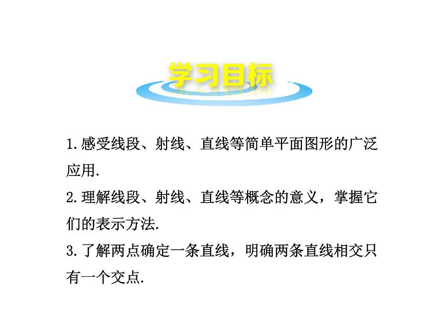 滬科版數(shù)學(xué)七年級(jí)上冊(cè)課件4.2 線段、射線、直線第2頁(yè)