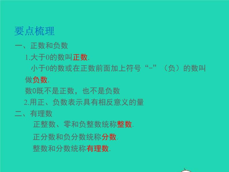 2022七年级数学上册第1章有理数小结与复习同步课件新版沪科版02