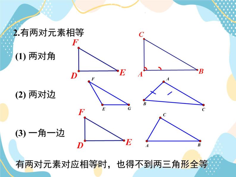 青岛版八年级数学上册1.2.1怎样判定三角形全等 教学课件(共20张PPT)06