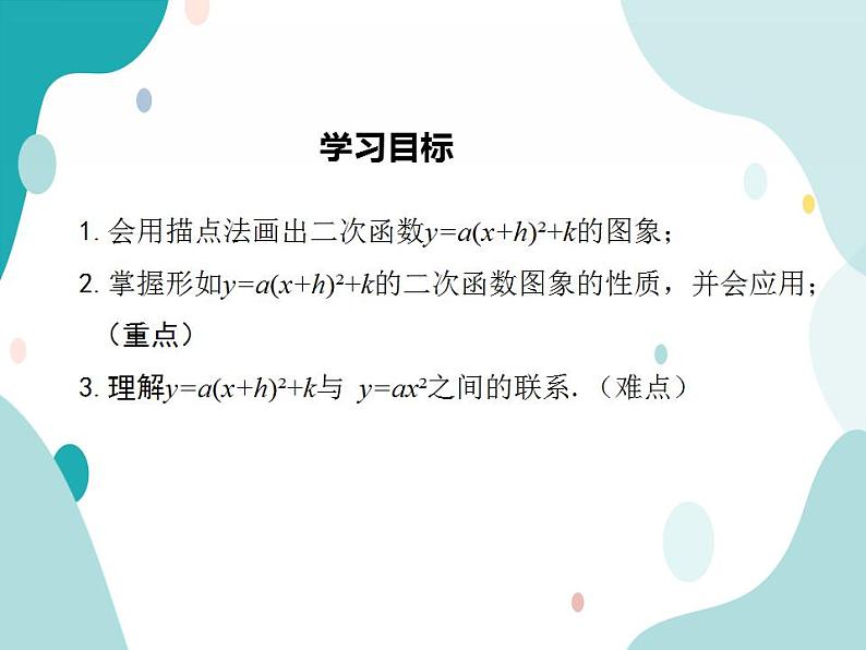 21.2.2 第3课时 二次函数y=a(x+h)2+k的图象和性质(课件ppt)九年级上册数学教材教学(沪科版)02
