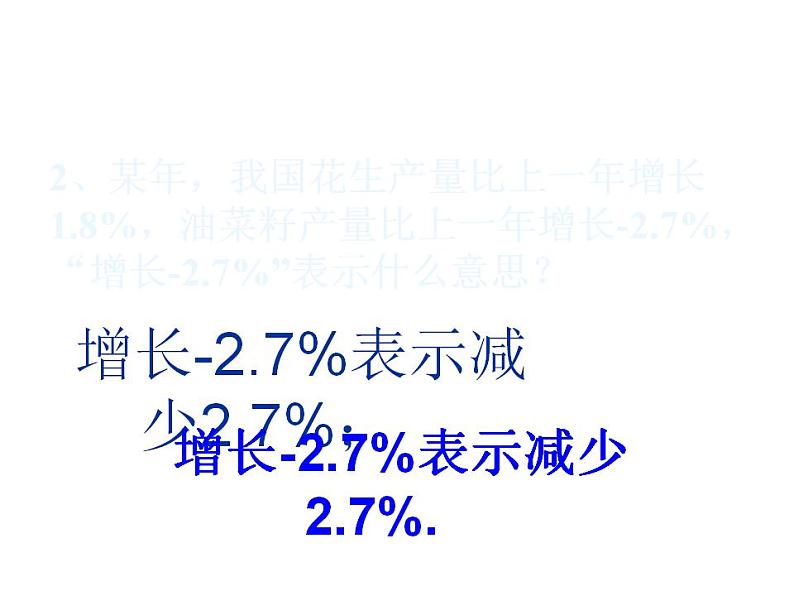 人教版七年级数学上册--1.1《正数和负数的概念》课件1第4页