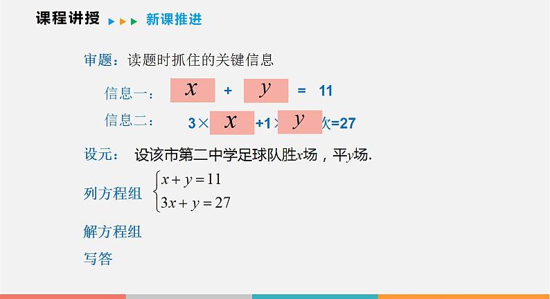 3.4 第1课时 比赛得分与行程问题(课件)--2022-2023学年沪科版七年级数学上册第8页
