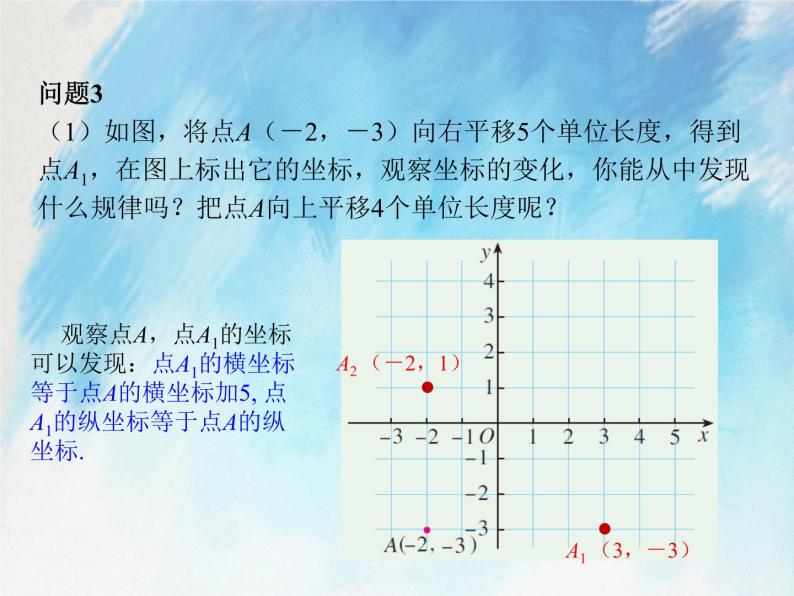 人教版（五四学制）7上数学 14.2.2 用坐标表示平移 课件+教案06