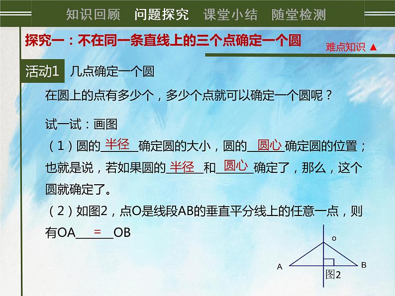 人教版(五四学制)9上数学 31.2.1 点和圆的位置关系 课件+教案06