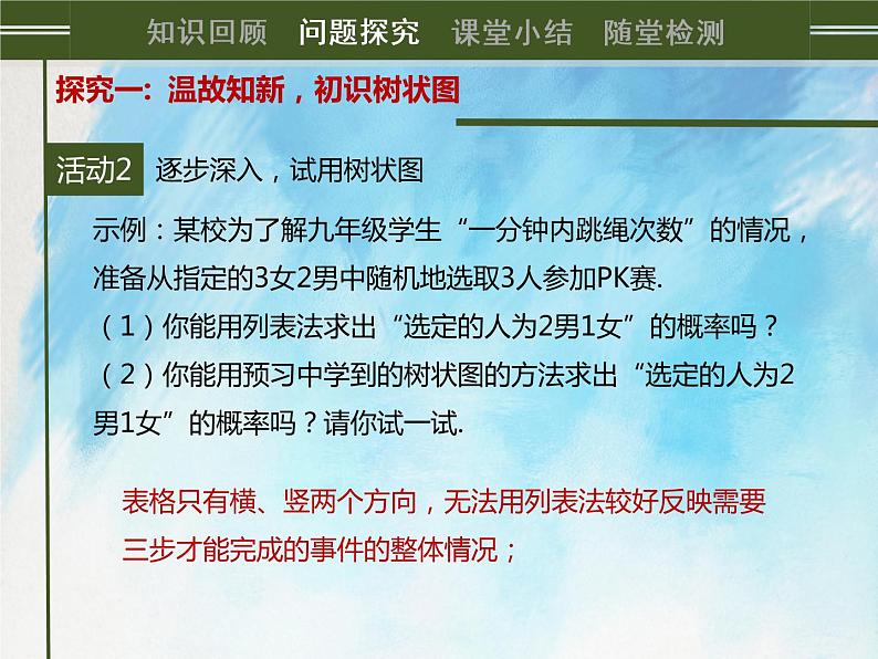 人教版(五四学制)9上数学 32.2.1 用列举法求概率 第二课时 课件+教案04