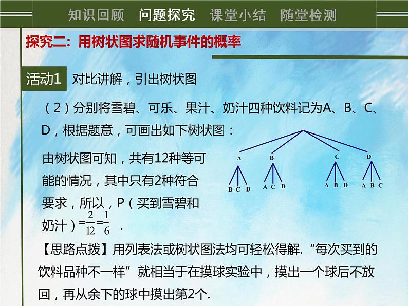 人教版(五四学制)9上数学 32.2.1 用列举法求概率 第二课时 课件+教案08