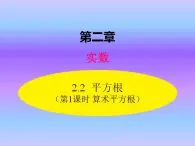 2.2  第1课时 算术平方根 八年级上册数学北师大版课件