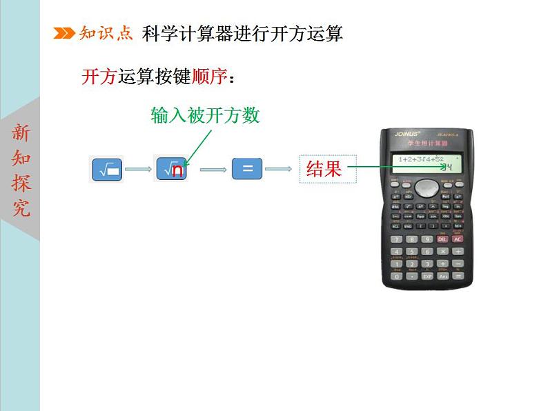 北师大版八年级数学上册2.5用计算器开方 课件PPT05