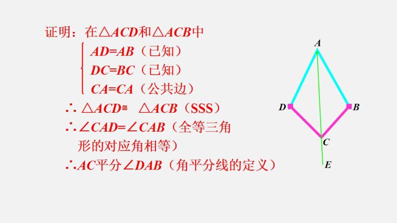 人教版八年级数学上册--12.  3  角的平分线的性质第1课时  角的平分线的画法与性质（课件）04