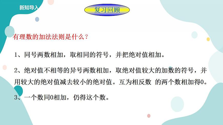 浙教版7年級上冊數(shù)學(xué)2.1有理數(shù)的加法（2）課件第2頁