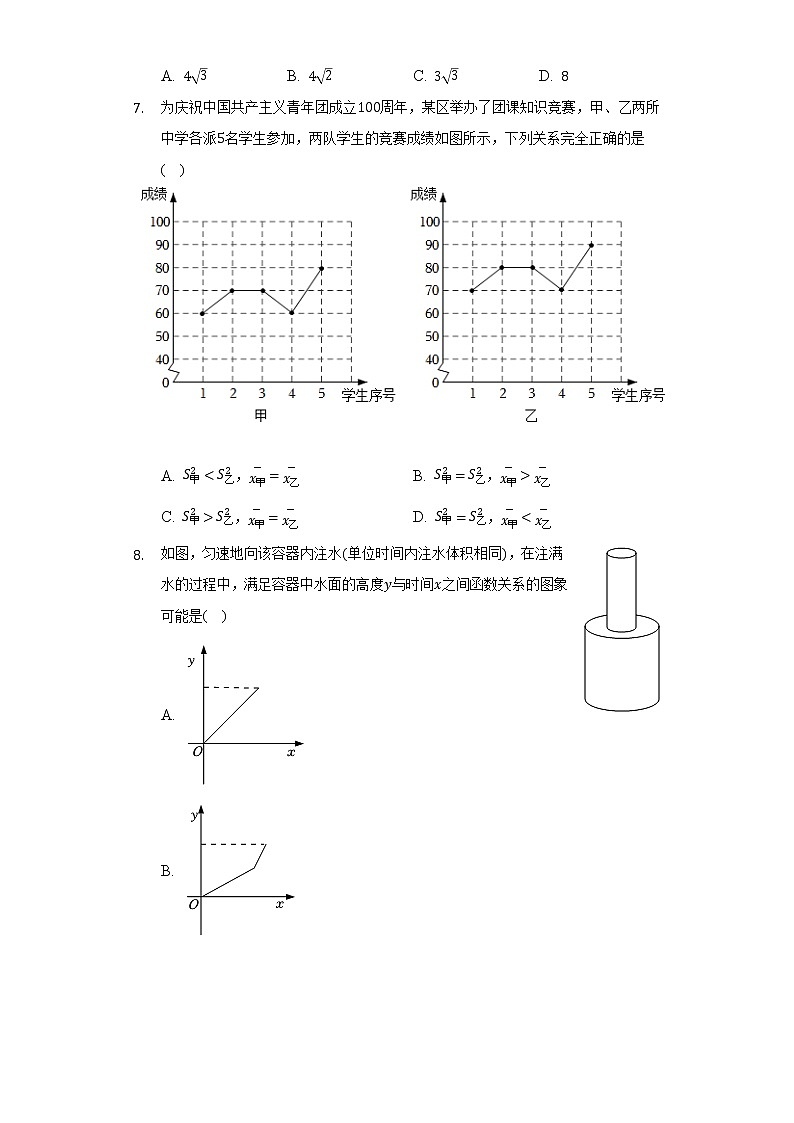 2021-2022学年北京市房山区八年级(下)期末数学试卷(Word解析版)第2页