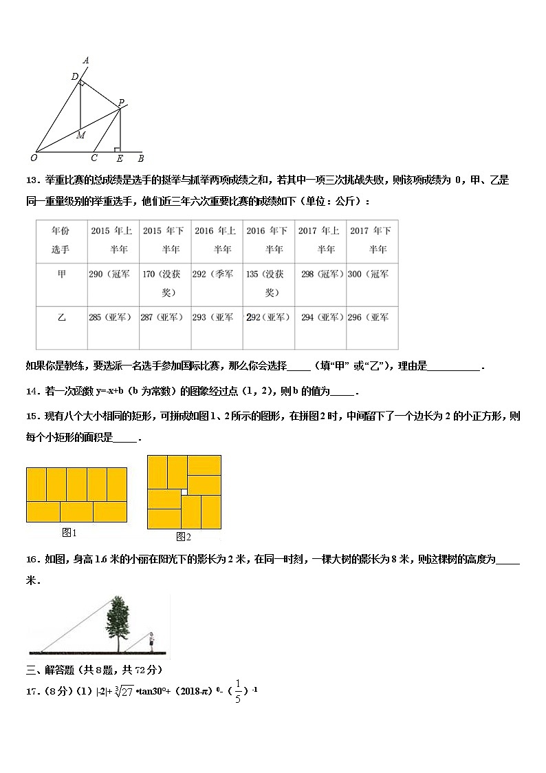 2022年山东省青岛市局属四校联考中考数学仿真试卷含解析03