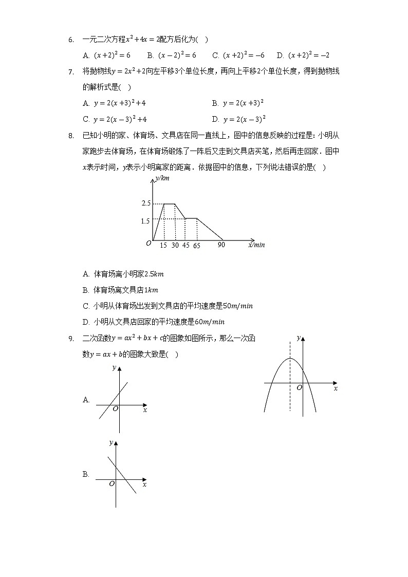 湖南省长沙一中双语实验学校2021-2022学年下学期八年级期末数学试卷(word版含答案)第2页
