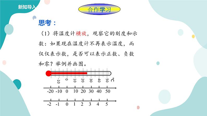 浙教版7年级上册数学1.2数轴课件第3页